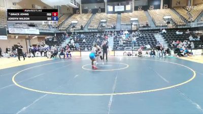 207 lbs Quarterfinal - Jordyn Wilson, Murray State vs Grace Johns, Fort Hays State