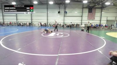 100 lbs Round 4 (1:30pm Friday) - Shay Lundvall, Iowa Black vs Aiden Garcia, Rough House W.C.