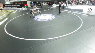 96 lbs Champ. Rd Of 32 - Alexander Guillen, Scotsmen Wrestling Club vs Christopher Sanchez