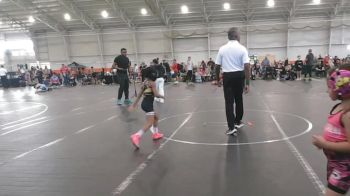 45-55 lbs Round 1 - Destiny Victory Wren, Donahue Wrestling Academy vs Rosalee Bell, Atlas Wilkes