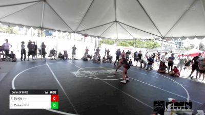 109 lbs Consi Of 8 #2 - Faith Seide, San Clemente vs Jacelyn Casas, Reverence Grappling TC