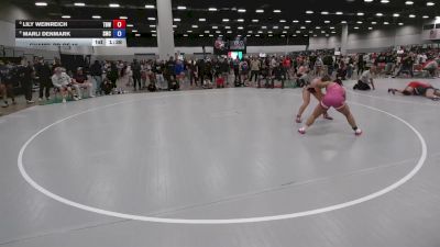 140 lbs Champ. Rd Of 16 - Lily Weinreich, The Best Wrestler vs Marli Denmark, Spartan Mat Club