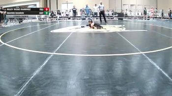 54 lbs Consolation - Riley Rose Ramirez, Project 8 WC vs Maven Rankin, Ocrtc