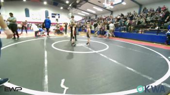 55 lbs Semifinal - Levan Big Hair, Wagoner Takedown Club vs Rhett Kittle, Morrison Takedown Club