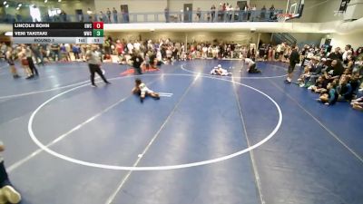 58-60 lbs Round 1 - Lincoln Bohn, Grantsville Wrestling Club vs Veni Takitaki, Westlake Wrestling Club