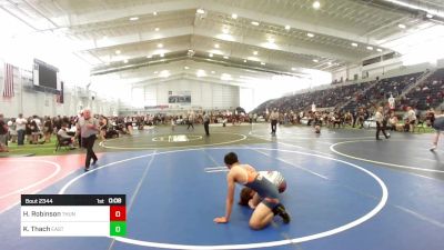 126 lbs Consi Of 16 #2 - Hunter Robinson, Thundercats vs Kasen Thach, Eastvale Elite WC