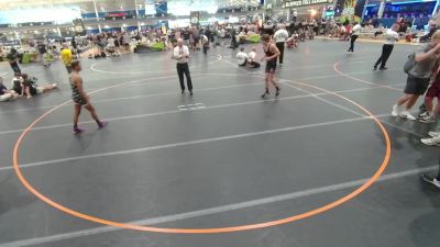 132 lbs Semifinal - Jasper Croom, Unattached vs Jordan Harrison, Lake Gibson Braves