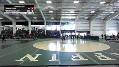 138 lbs Semifinal - Shani Tyson, Frostburg State vs Emma Hanrahan, Mount Union