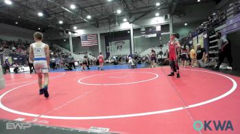 73-76 lbs Round Of 16 - Drake Lear, Fort Gibson Youth Wrestling vs Hunter Crow, Berryhill Wrestling Club
