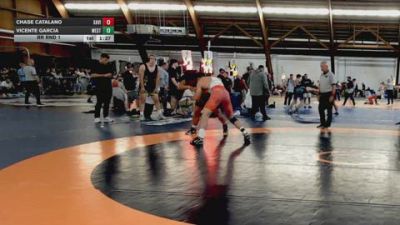 185 lbs Rr Rnd 1 - Chase Catalano, Xavier High School vs Vicente Garcia, West Las Vegas