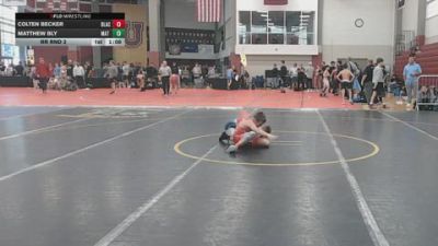 85 lbs Rr Rnd 2 - Colten Becker, Black Fox Wrestling Academy vs Matthew Bly, Mat Assassins