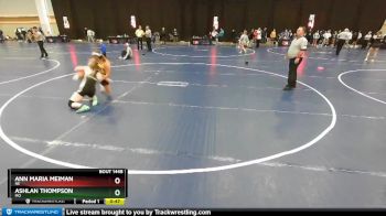 132 lbs Cons. Round 4 - Ashlan Thompson, MO vs Ann Maria Meiman, NE