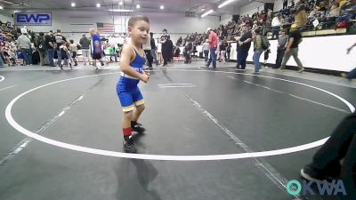 40 lbs Rr Rnd 1 - Everett Long, Tiger Trained Wrestling vs Jackson Prose, Jay Wrestling Club