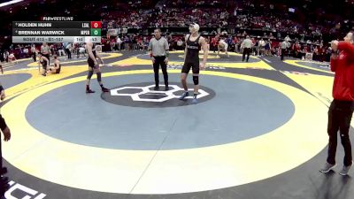 D1-157 lbs Cons. Semi - Brennan Warwick, Mass. Perry vs Holden Huhn, La Salle