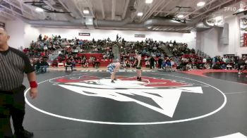 285 lbs Champ. Round 1 - Dylan Johnson, Kearney vs Carlos Garcia Robles, Aurora Central