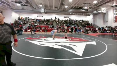 285 lbs Champ. Round 1 - Dylan Johnson, Kearney vs Carlos Garcia Robles, Aurora Central