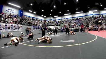 67 lbs Rr Rnd 2 - Brady Boles, Mustang Bronco Wrestling Club vs Cooper Coble, Cowboy Wrestling Club