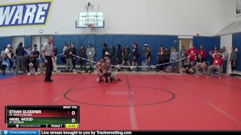120 lbs Cons. Round 1 - Nigel Wood, St. Georges vs Ethan Glessner, St. John`s College