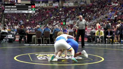 189 lbs Consi 5 - Jayden Imler, Chestnut Ridge vs Brady Brown, Derry Area