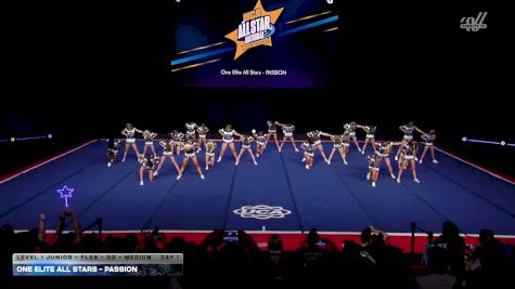 One Elite Allstars - Passion [2026 L1 Junior - Flex - D2 - Medium Day 1] 2026 UCA & UDA All Star Nationals