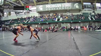 157 lbs Cons. Round 3 - Michael Kilic, Arizona State vs Brody Hallin, Northern Illinois