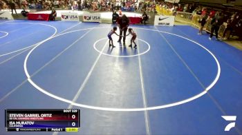 53 lbs Quarterfinal - Steven Gabriel Ortiz, So Cal Hammers Wrestling vs Isa Muratov, California