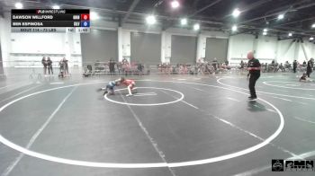 73 lbs Quarterfinal - Dawson Willford, Grindhouse WC vs Ben Espinosa, Silvaback TC