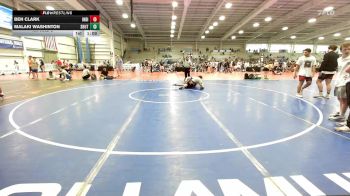 182 lbs Rr Rnd 3 - Ben Clark, Indiana Outlaws White vs Malaki Washinton, Team Shutt Godzilla