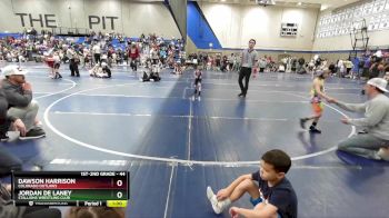 44 lbs Cons. Round 4 - Dawson Harrison, Colorado Outlaws vs Jordan De Laney, Stallions Wrestling Club