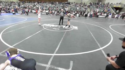 83 lbs Quarterfinal - Kyler Alger, Crater Mat Club vs Jace Trautz, Legacy Elite