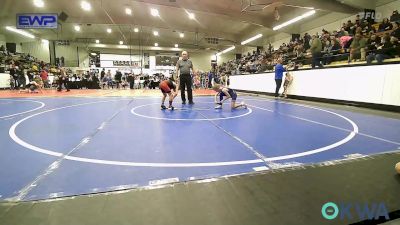 64-70 lbs Rr Rnd 1 - Ezra Shilling, Locust Grove Youth Wrestling vs Austin Bushman, Miami