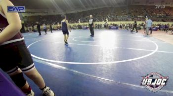 70 lbs Consi Of 8 #2 - Tucker Dickerson, Blanchard Wrestling Club vs Bentley Hausam, Independent