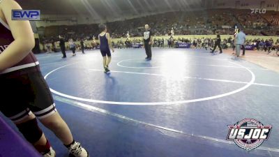 70 lbs Consi Of 8 #2 - Tucker Dickerson, Blanchard Wrestling Club vs Bentley Hausam, Independent