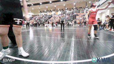 155 lbs Consolation - Bentley Tumleson, Fort Gibson Youth Wrestling vs Korbin Knight, Tahlequah Wrestling Club