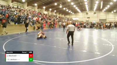 106 lbs Cons. Round 2 - Caleb Jackson, Maple Mountain vs Joseph Blackwell, Mountain View