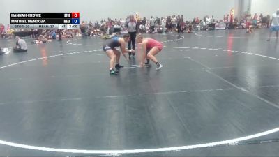 170 lbs Round 5 (10 Team) - Hannah Crowe, Storm vs Mathiel Mendoza, MF Angels