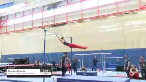 Brandon Briones - High Bar, Stanford University Mens Gymnastics - 2021 Men's Olympic Team Prep Camp
