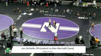 165 f, Alex Marinelli, Iowa vs Jonathan Schleifer, Princeton