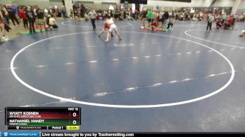 120 lbs Cons. Round 3 - Wyatt Koenen, MN Elite Wrestling Club vs Nathaniel Handy, Pennsylvania