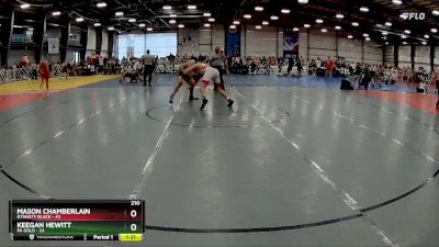 210 lbs Rd# 9- 2:15pm Saturday Final Pool - Mason Chamberlain, Dynasty Black vs Keegan Hewitt, PA Gold