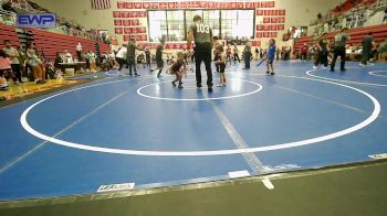 46 lbs Rr Rnd 1 - Jensen Freeman, HURRICANE WRESTLING ACADEMY vs Grayson Hale, Standfast OKC