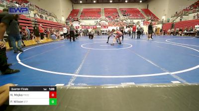 106 lbs Quarterfinal - Noah Majka, Prodigy Elite vs Presley Wilson, Tulsa Blue T Panthers