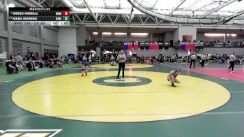 126 lbs Consi Of 8 #1 - Indigo Kimball, Nonnewaug vs Kiara Moreno, Bunnell