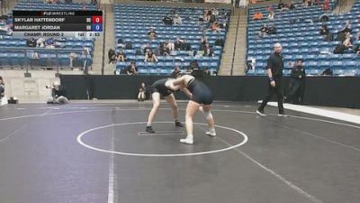 160 lbs Champ. Round 2 - Skylar Hattendorf, Doane vs Margaret Jordan, Ottawa University