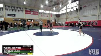 125 (127) Champ. Round 1 - Evangeline Lolonis, Kelseyville vs Alondra Hernandez, Clayton Valley School