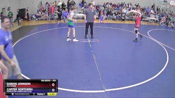 110 lbs Round 1 - Darion Johnson, All-phase vs Carter Northern, Pendleton Wrestling Club