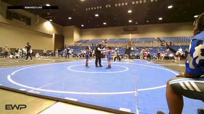 45 lbs Rr Rnd 2 - Elias Warrior, Mighty Bluebirds vs Surraya Sumler, Mighty Bluebirds