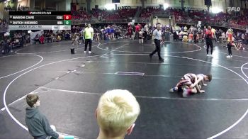 65 lbs Cons. Round 2 - Dutch Niemiec, MWC Wrestling Academy vs Mason Cave, Falls City Wrestling Club