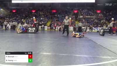 60 lbs Round Of 32 - Parker Stumph, South Fayette vs Brennan Young, Harborcreek