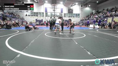 Rr Rnd 1 - Isaac Long, Berryhill Wrestling Club vs Henry Polumbus, Victory Christian School